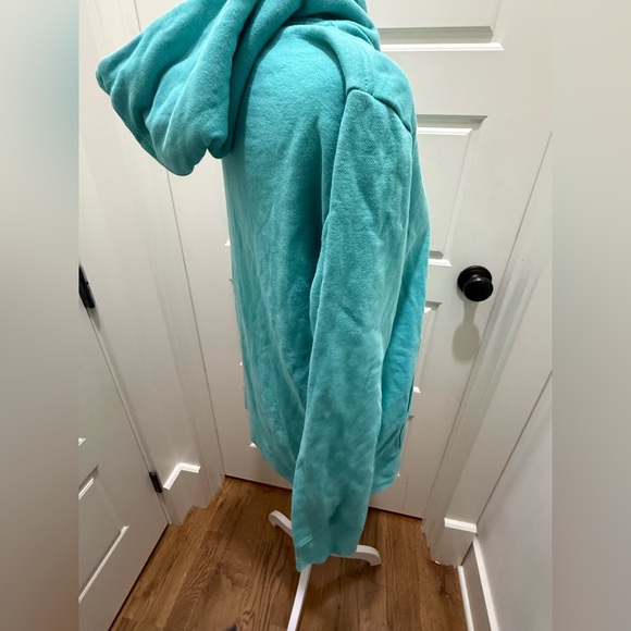 North Face. Half Dome Hoodie Pullover. Teal. Size Large. - Picture 7 of 9